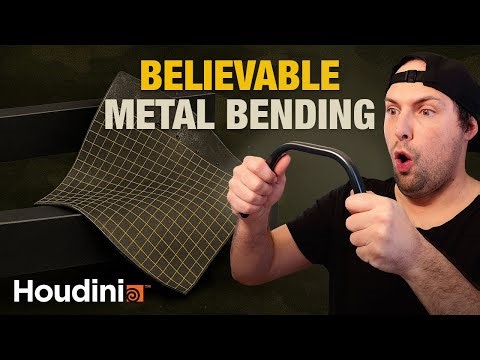 Is This the Smartest Way to Bend Metal in Houdini?