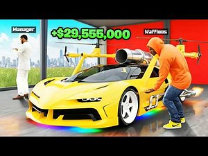 Stealing RARE Concept Supercars in GTA 5!