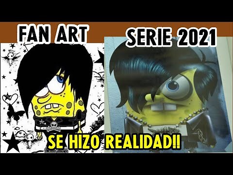 THE EMO SPONGEBOB FAN ART THAT ENDED UP ACTUALLY APPEARING IN THE SERIES. Did you know this?