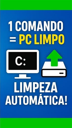 🔥 Clean your PC with 1 command in CMD!