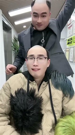 This Expression Is Really Amazing😄#Tóc Giả Nam #Tóc Giả#メンズウィッグ #ウィッグ