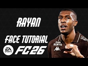 EA FC 26 - RAYAN FACE TUTORIAL + STATS [VASCO DA GAMA].