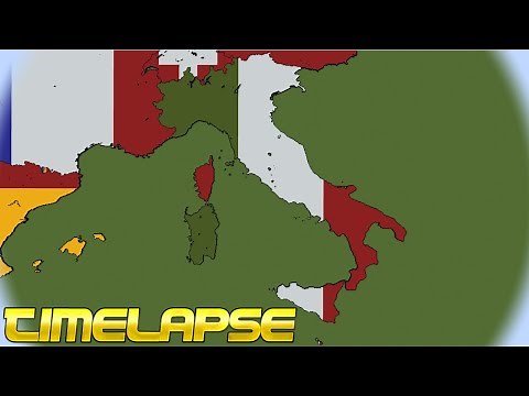 Italy - Huge Scale World Flag Map [Part 5] [Minecraft]
