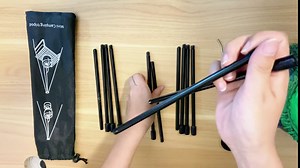 QEQEKAKA Halloween Witch Props Decorations, Party Decorations 8 in Small Witches Cauldron on Tripod with Lights & Horror Sound for Indoor Porch Outdoor Yard Decor Black Plastic