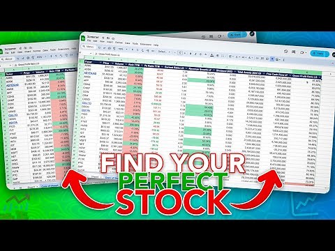 How To Build a Powerful Stock Screener in Google Sheets