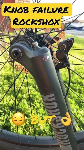 Rockshox 35 gold RL, rebound knob adjuster failure, fix 👍 🚲#mountainbike #fail #bikemaintenance