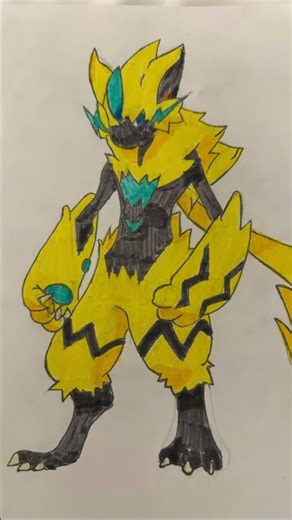 Zeraora Drawing