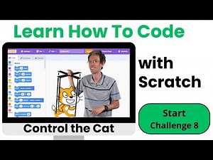 Control the Cat: Challenge 8| Learn Scratch Coding