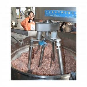 [Hot Item] Industrial Automatic Food Cooking Mixer Stir Fry Drum Cooking Mixer Machine Gas Cooking Mixer Machine