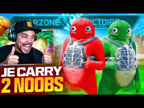I'm CARRYING NOOBS on the BEST WARZONE MODE...