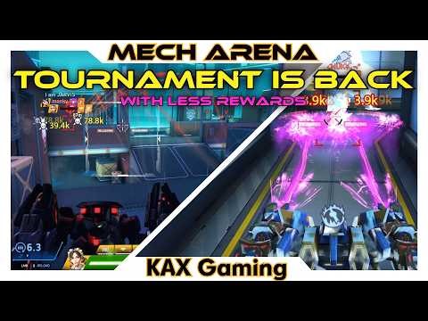 Tournament Is Back With Reduced Rewards Below GrandMaster🤐 - Mech Arena