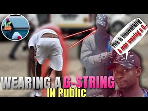 WEARING A G-STRING(Thong) IN PUBLIC PRANK😱pt2
