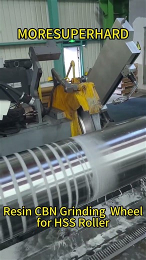 Resin CBN Grinding Wheel for HSS Rollers