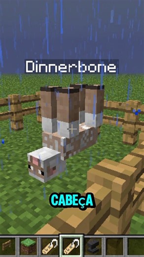 CURIOSIDADE QUE 99% DOS JOGADORES NÃO SABEM! #minecraft #curiosidades #shorts