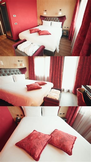 Slip into comfort, embrace Venetian elegance, and let every detail invite you to relax. Our rooms are designed for those who seek beauty, tranquility, and a touch of luxury, your private haven in the heart of Venice. ✨ Where relaxation feels effortless, and every moment is wrapped in style. | Palazzo Veneziano