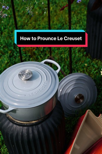 French lesson of the day, courtesy of Chef Maxime Pradié. 🇫🇷 #lecreuset #lecreusettiktok #cookingtiktok #foodtok #tiktokcooks