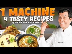 Wonderchef Chef Magic Ka Kamaal! 4 Easy Veg Recipes in One Smart Machine By Chef Sanjeev Kapoor.