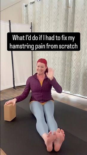 What I’d do if I had to fix my hamstring pain from scratch