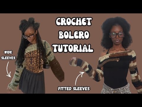 Crochet Bolero/Shrug Tutorial