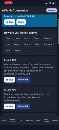 AI Faith Companion #faith #biblestudy #android #iphone #christianity
