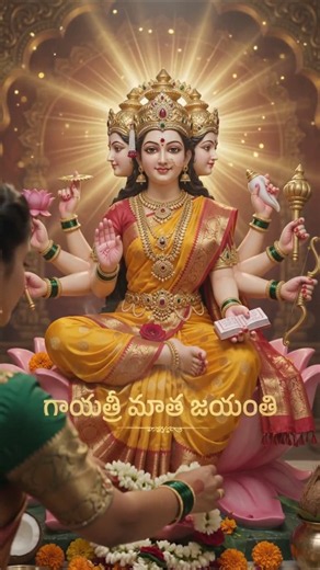 Gayatri Mata Jayanthi #gayatri #mata #goddess #gayatrimantra #goddess #worship #chanting #chant #god