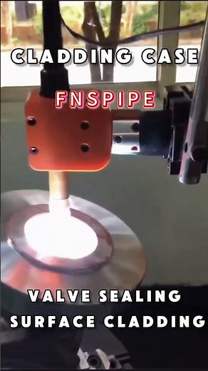 FNS valve sealing surface overlay cladding#cladding #valve #pipefitting