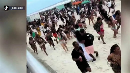 Chaos erupts during spring break in Florida