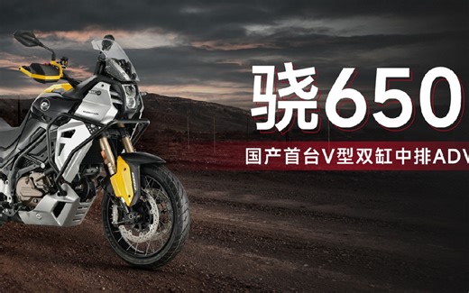 【新车资讯】国内首台V型双缸中排ADV，骁650首次亮相