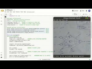 VTU AIML LAB5 ANN || Artificial Neural Network by implementing the Backpropagation algorithm