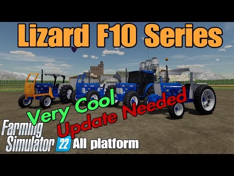 Lizard F10 Series / FS22 mod for all platforms