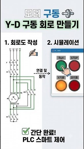 CADe_SIMU와 PC_SIMU 프로그램을 활용한 3상 유도전동기의 와이-델타(Y-D)2탄 시퀀스 제어 회로 설계 및 시뮬레이션