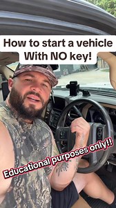 Made with good intentions #car #truck #diesel #gas #start #idea #hack #didyouknow #key #diy | Steven Linker