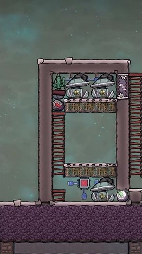 Rust Deoxidizer for Oxygen and Chlorine. Oxygen not included layout and setup #short
