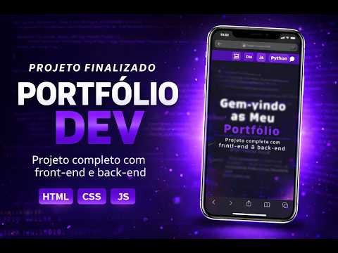 Apresentação do Meu Portfólio de Desenvolvedor