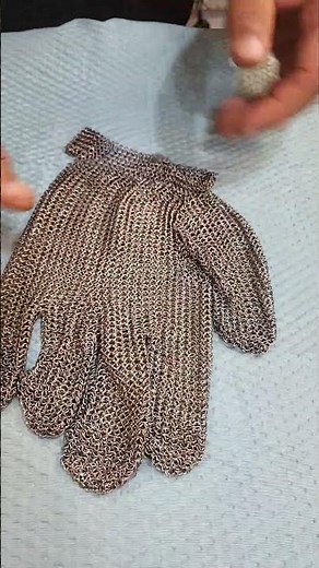 How a Steel Mesh Glove is Made – Cut-Proof Protection!”