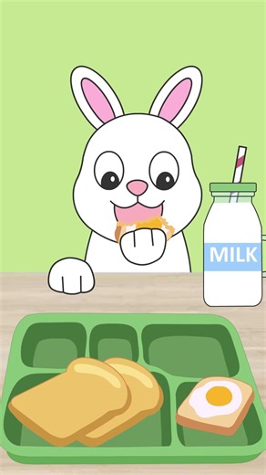 🍳 ASMR Breakfast Mukbang 🤤 Animation Eating Sounds! #shorts #breakfast #azdanimation