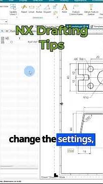 Siemens NX- Drafting Tips on dimensioning