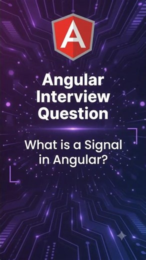 What is signal in Angular #angular21 #angular #angularinterview #angular22 #angularproject
