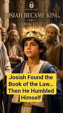 Josiah Found the Book of the Law… Then He Humbled Himself | Bible Story