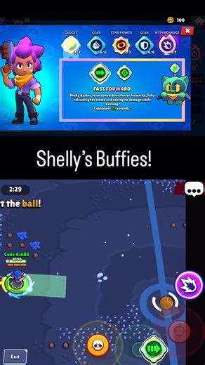 Ash Haque on Instagram: "Sneak Peek of Shelly’s Buffies combined! #brawlstars #sneakpeeks"