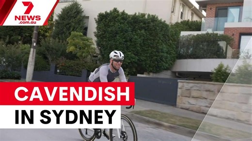 Mark Cavendish shares cycling wisdom in Sydney