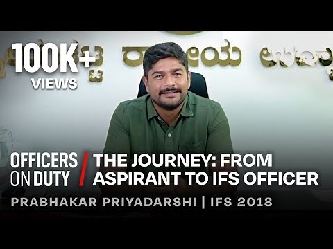 Officers on Duty E73 | Journey from aspirant to IFS officer | Prabhakar Priyadarshi | IFS 2018