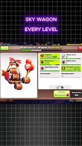 NEW SIEGE MACHINE SKY WAGON EVERY LEVEL #COC #ClashOfClans