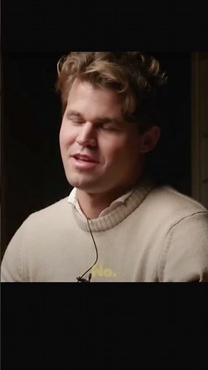 Magnus Responds to "Best looking chess player" Question #chess