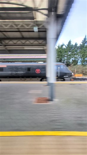 GWR Class 800 acceleration, departing swansea