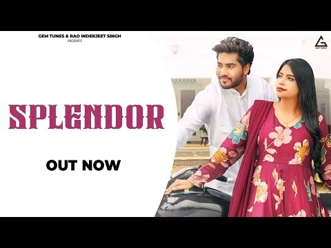 Splendor (Official Video) : MarkRoxx | Diksha Gupta | Haryanvi Song 2025