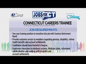 Jobs for CT: Connecticut Careers Trainee