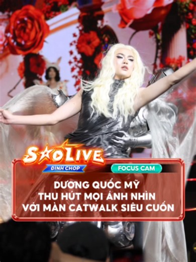 Chân dài dáng thon, 'LÀ MẸ NÈ CON'!!! Chấn động với màn catwalk thần tiên cùng Dương Quốc Mỹ #ShopeeSaoLiveDinhChop #66SieuSaleGiuaNam