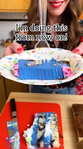 I learned this from a Party Planner! 🍰 How to cut cake for large groups! #cake #birthday #party #partyideas #hosting This original video was produced by Network Media, LLC and Jeff & Lauren Productions. | Creative Crafting