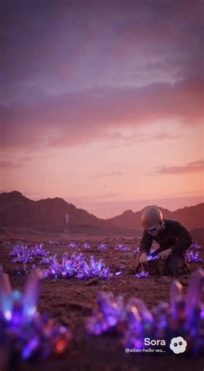 Crystal world #vlog #alien #spacehorror #SpaceLife #MarsLife